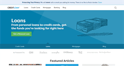 Desktop Screenshot of creditloan.com